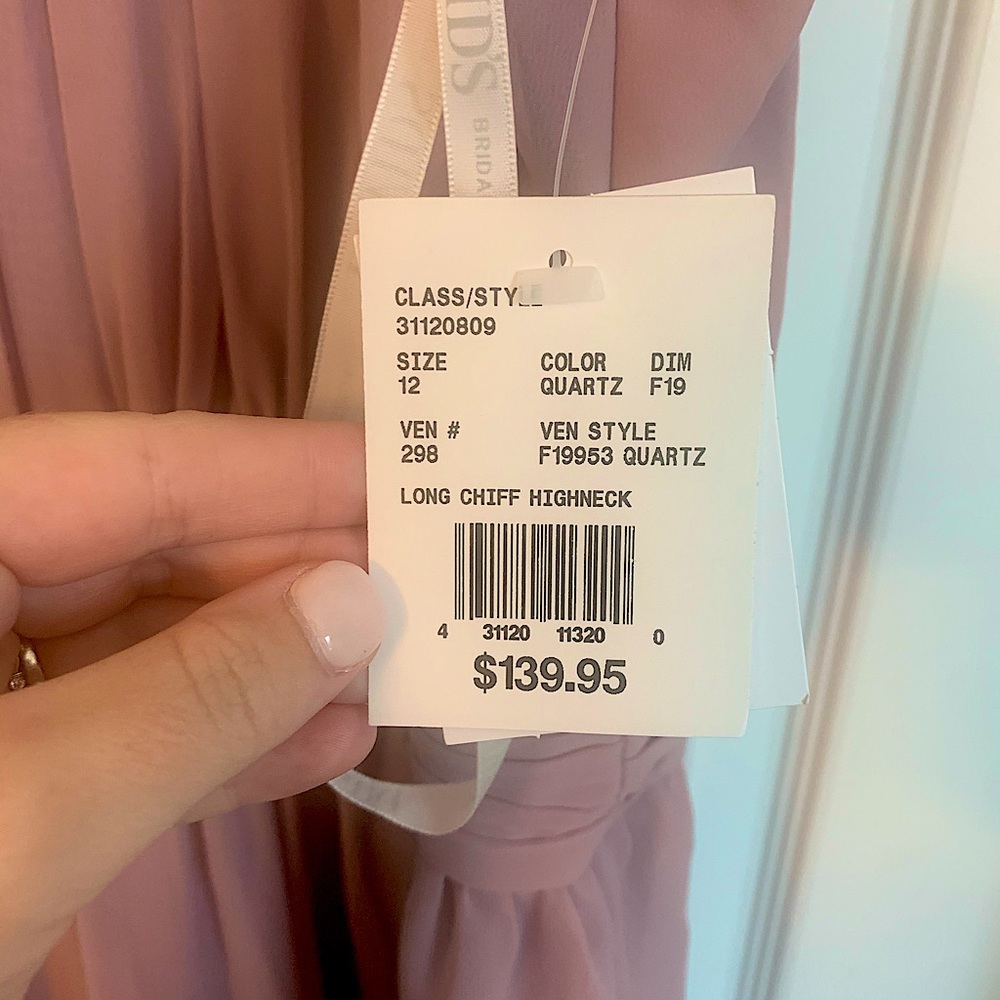 Brand new bridesmaid dress from David’s Bridal